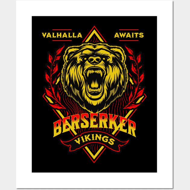 Berserker Wall Art by Scar